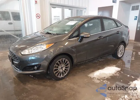 2015 Ford Fiesta Titanium from USA, damaged, VIN 3FADP4CJ2FM129362